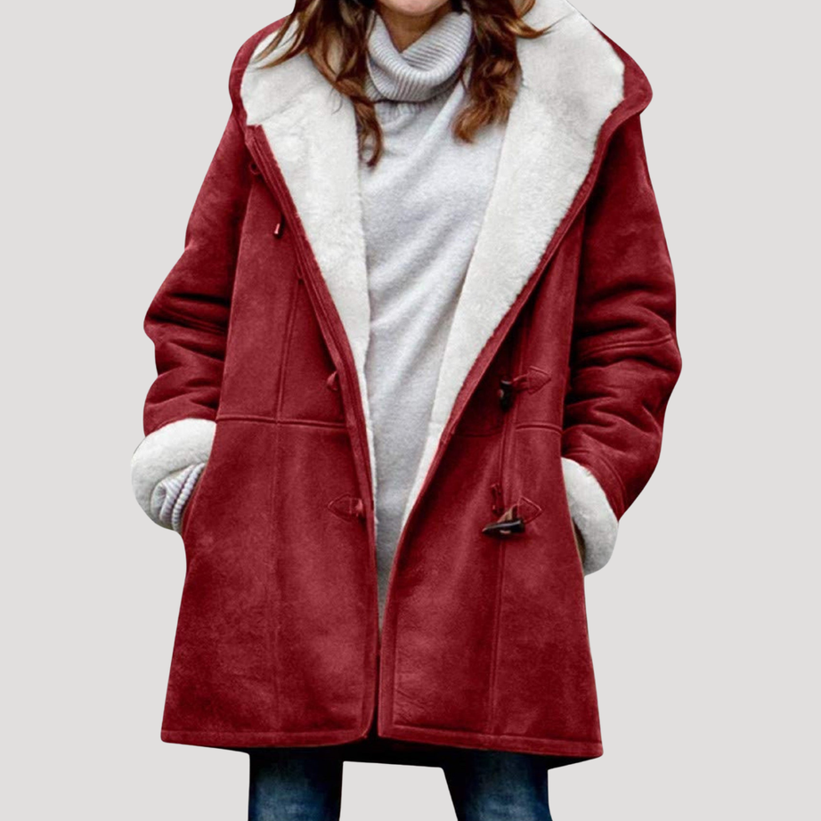 Duffle-Coat Femme Doublé Borg