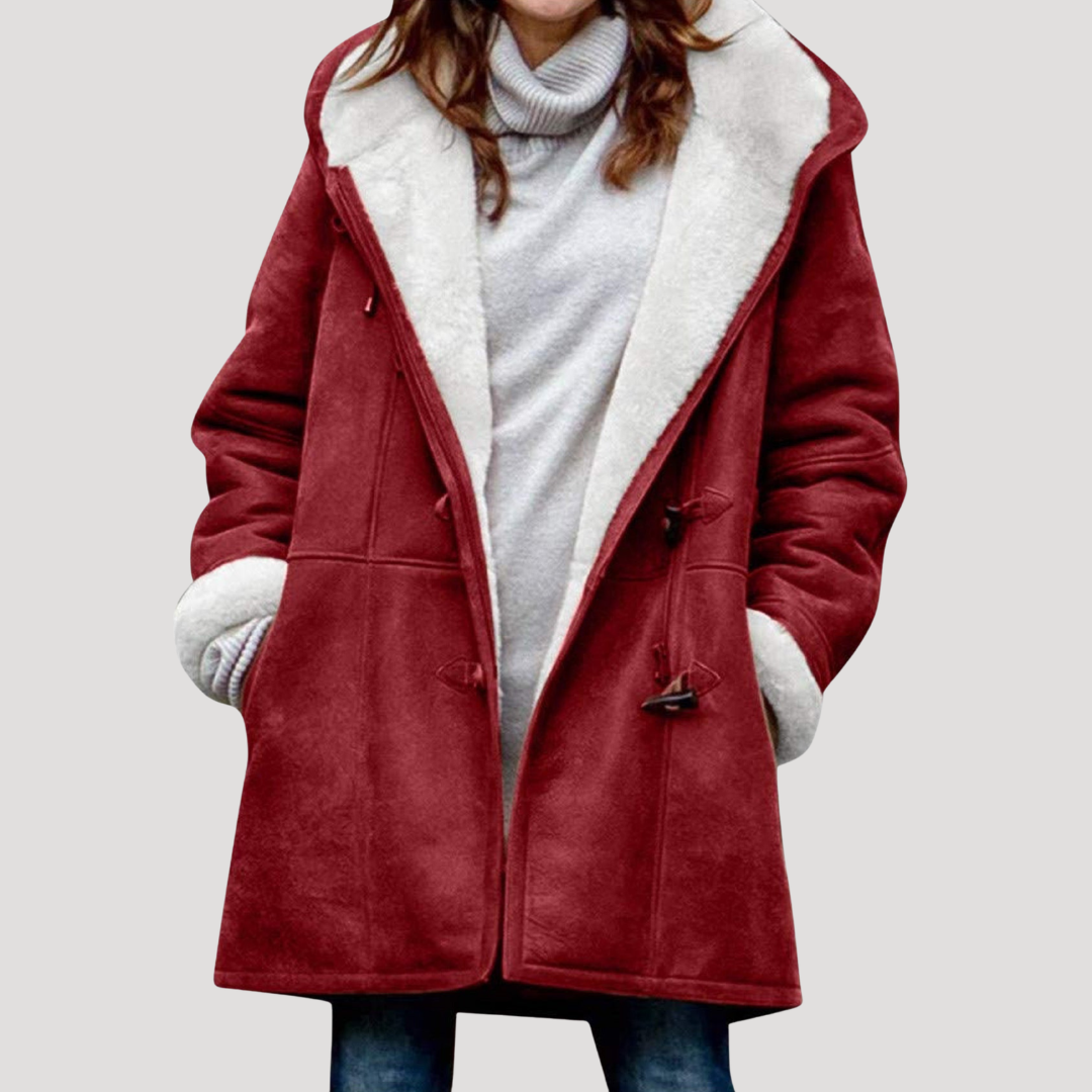 Duffle-Coat Femme Doublé Borg