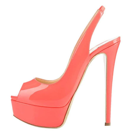 Sandales Femme Plateforme À Talons Fins Design Glamour