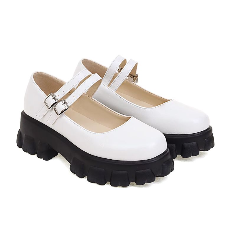 Sandales Plateformes Type Sabots Pour Femme