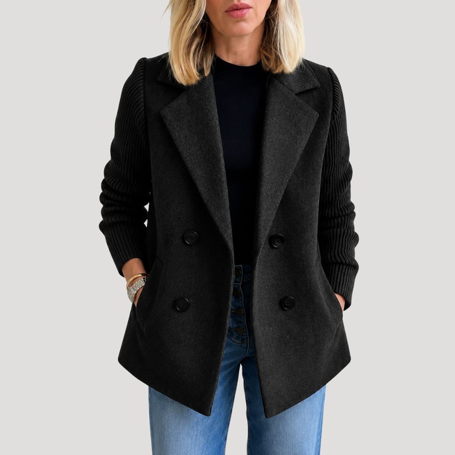 Blazer Croisé Femme Double Boutonnage Chic