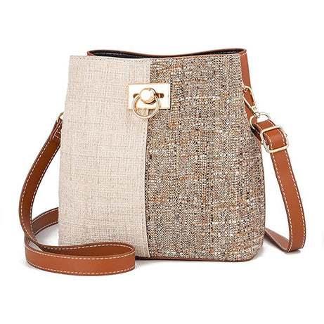 Petit sac à main tendance patchwork
