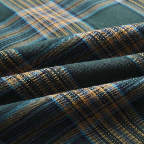 Robe vintage Verte à Carreaux