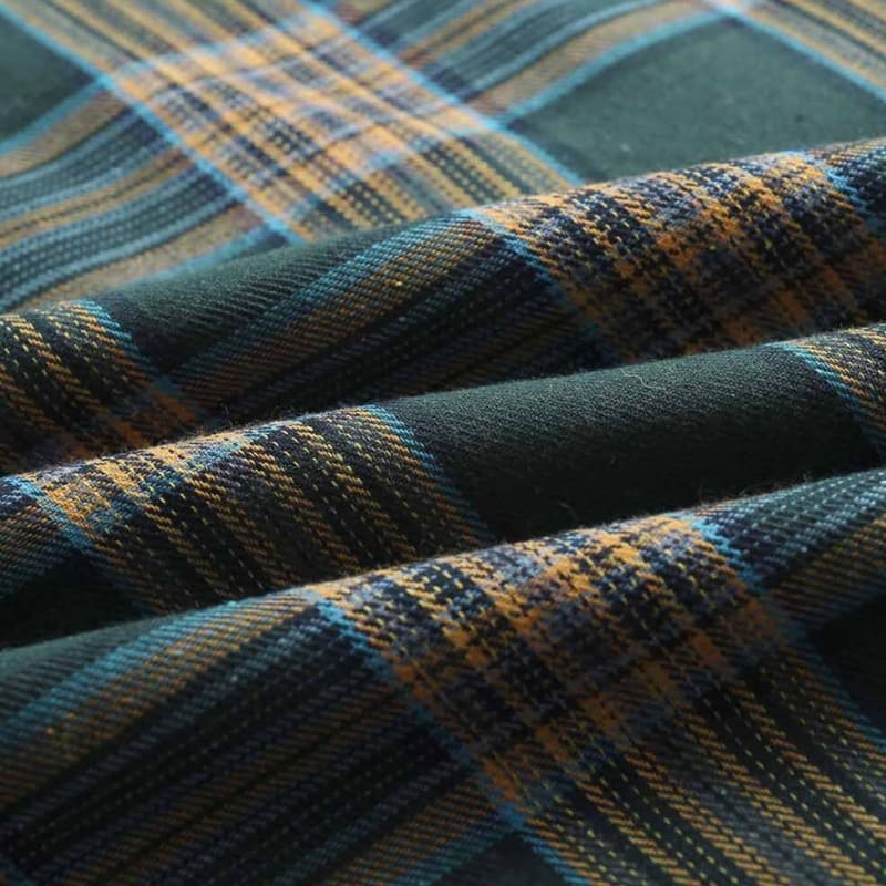 Robe vintage Verte à Carreaux