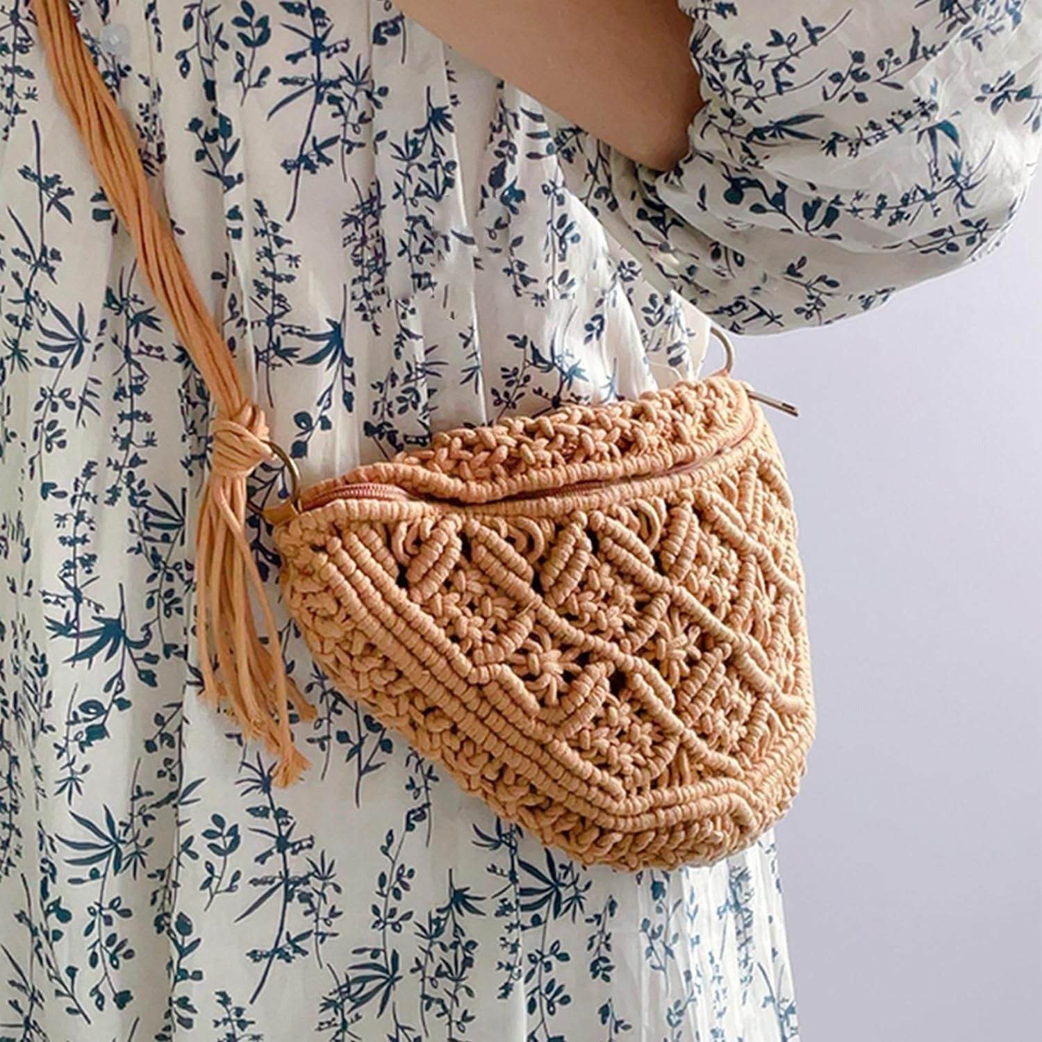 Sac à main bohème banane