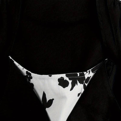 Robe vintage Noire & Blanche Soirée 50's
