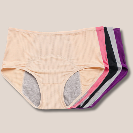 Lot Culottes Incontinence Absorbantes - Discrètes & Réutilisable