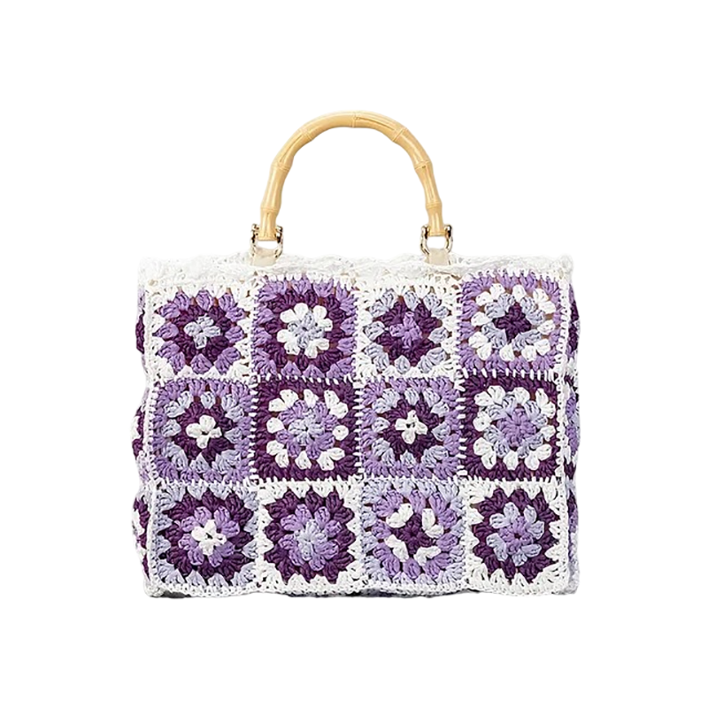 Cabas sac à main crochet