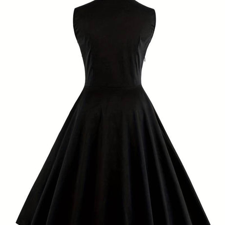 Robe vintage Noire & Blanche Soirée 50's