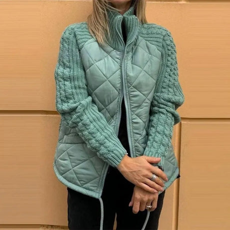 VESTE À COL MONTANT POUR FEMMES