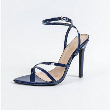 Sandales à Talons Hauts en Cuir Verni