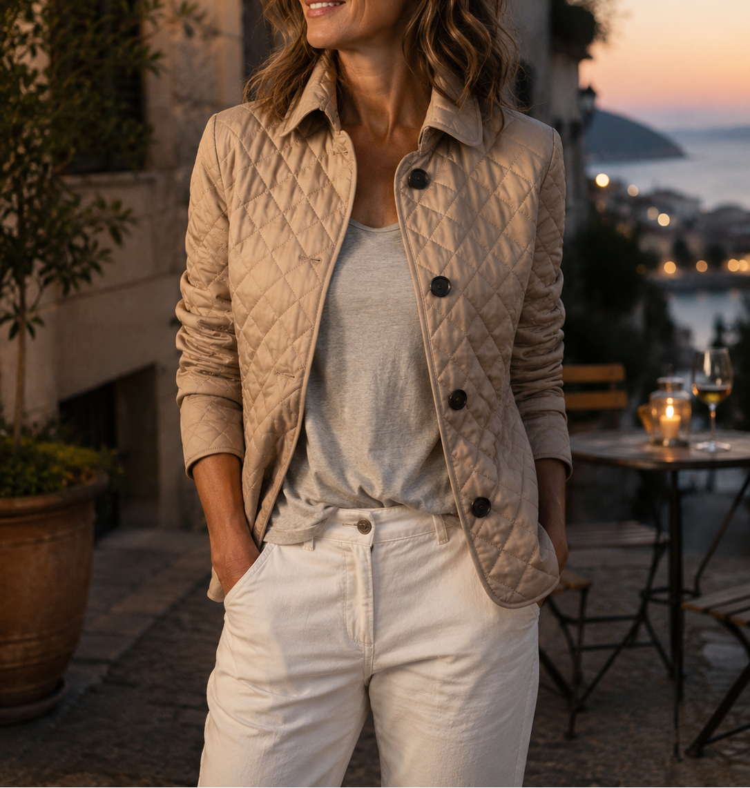 Veste Matelassée Légère pour Femme