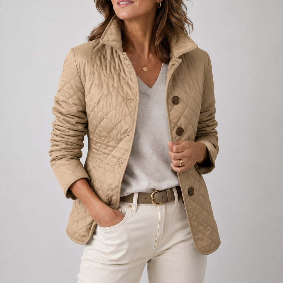 Veste Matelassée Légère pour Femme