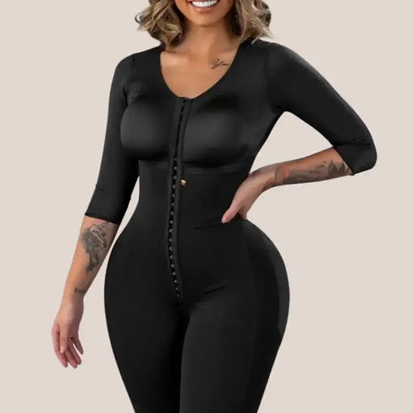 Combinaison short amincissant