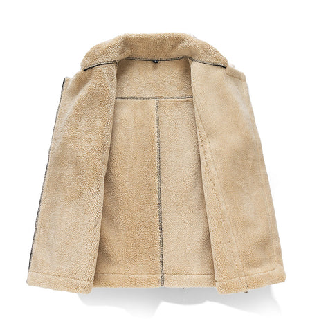 Gilet chaud sans manches doublure en polaire