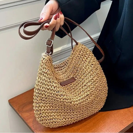 Sac en Paille Bandoulière
