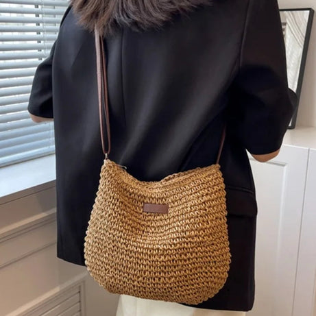 Sac en Paille Bandoulière