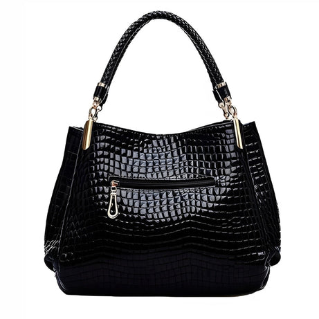 Sac Croco Noir