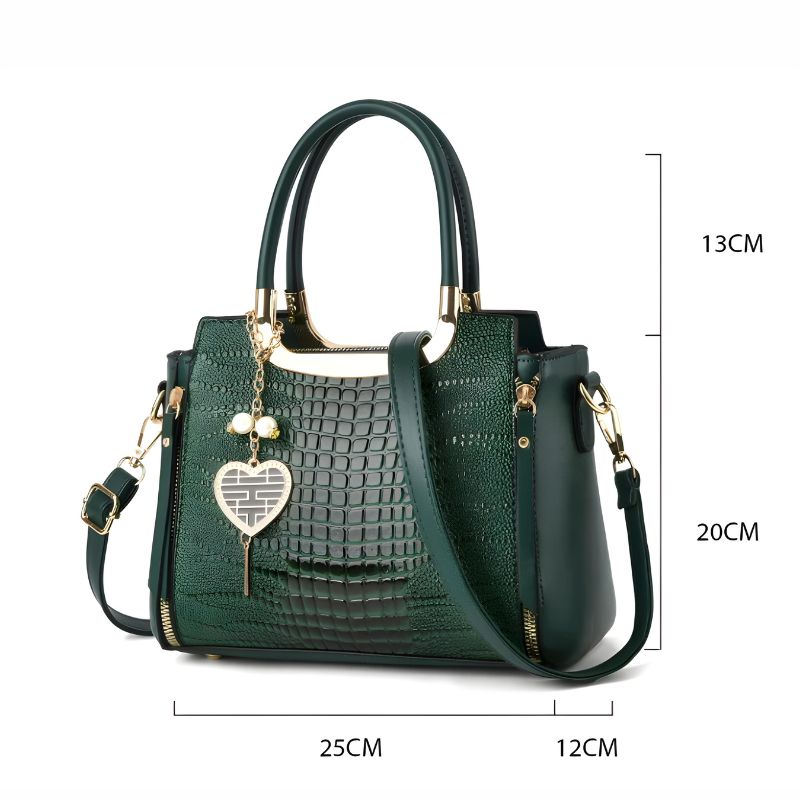 Sac à Main Effet Croco