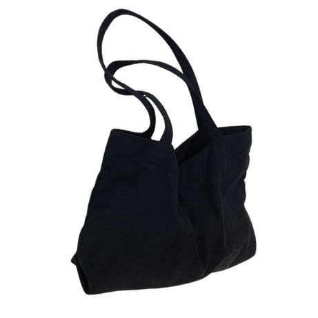 Tote Bag Velours Côtelé