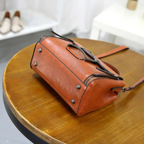 Sac a Main Femme Bandoulière Vintage Marron