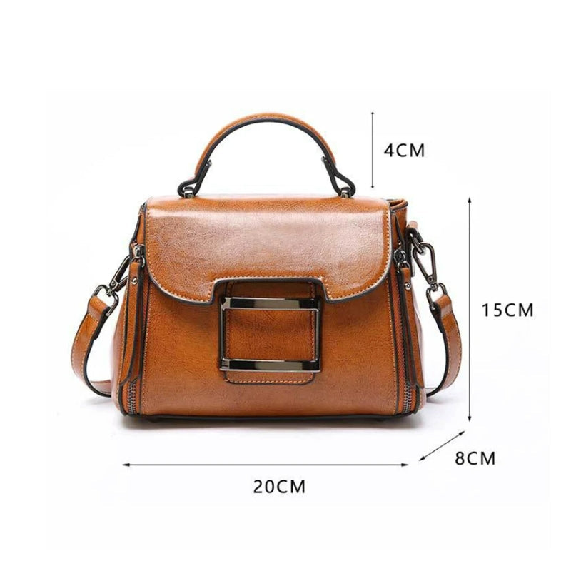 Sac a Main Femme Bandoulière Vintage Marron