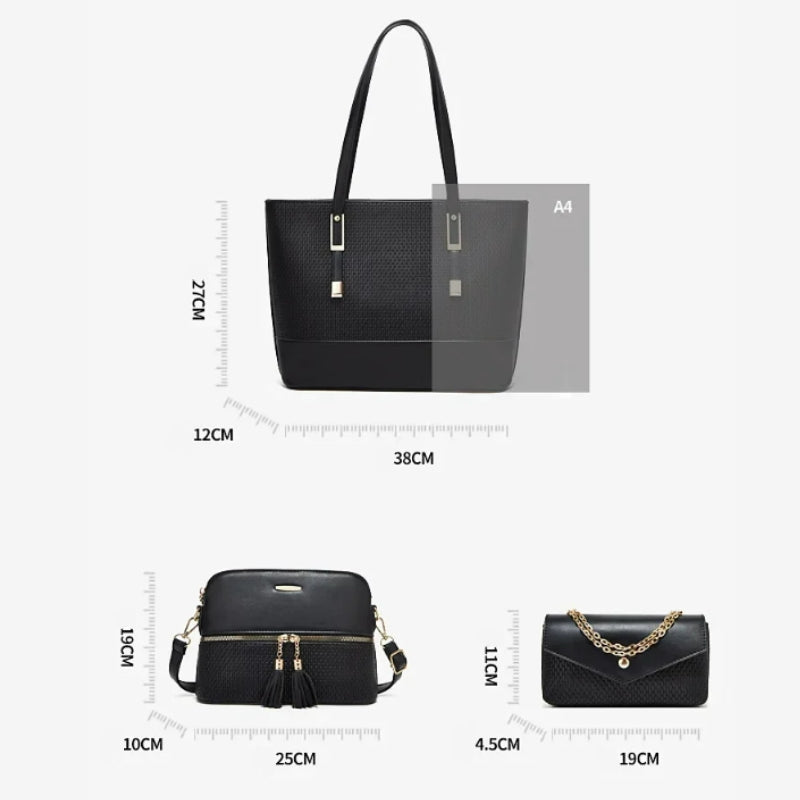 Sac à Main 3 Pièces