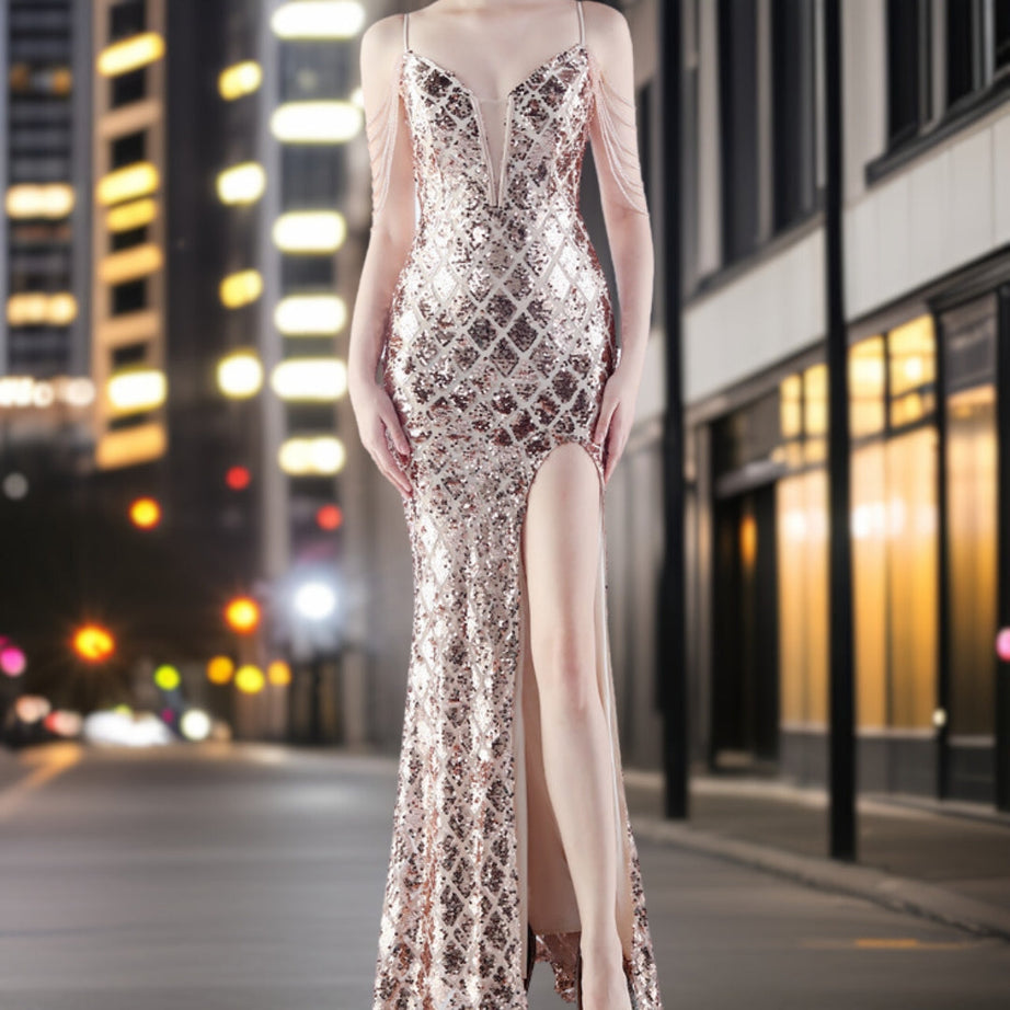 Genf – Üppiges Abendkleid 