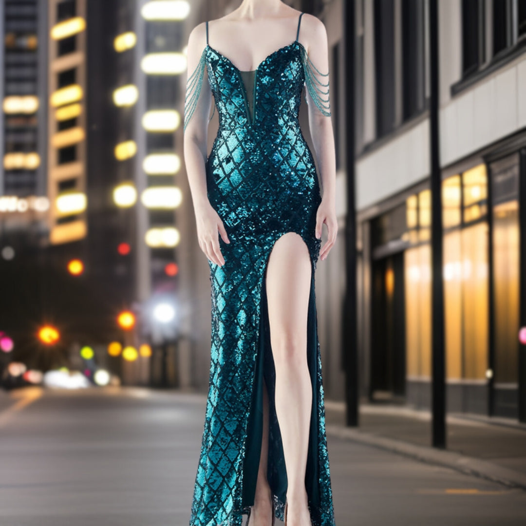Genf – Üppiges Abendkleid 