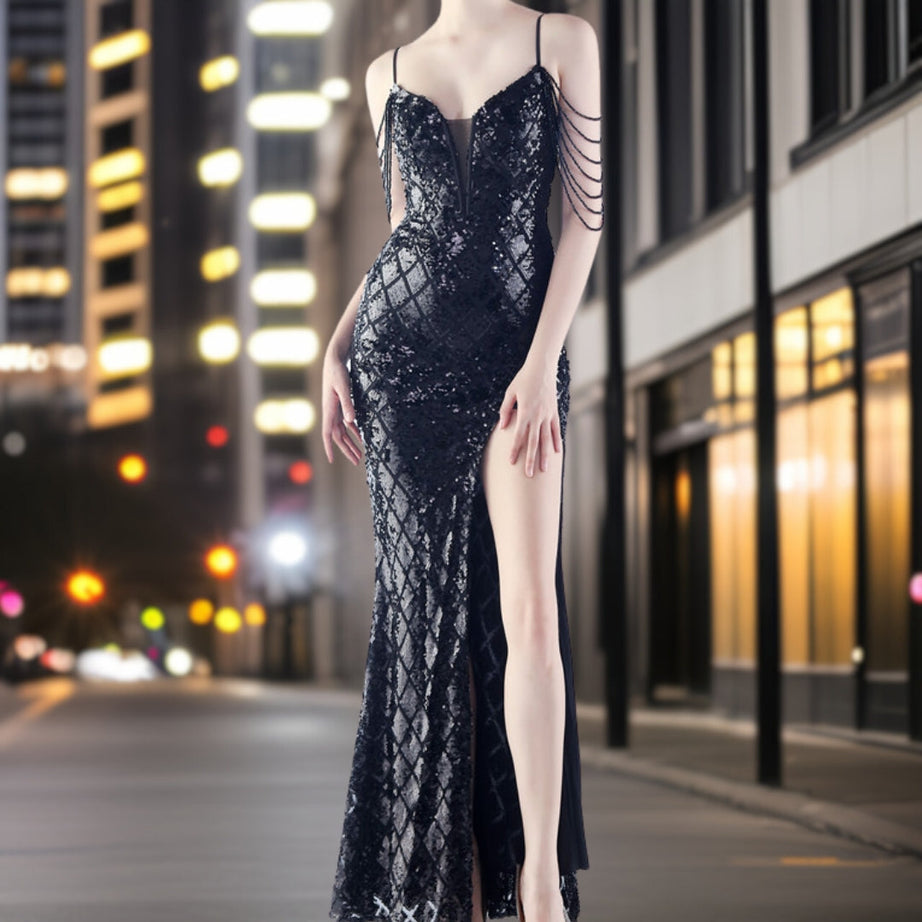 Genf – Üppiges Abendkleid 