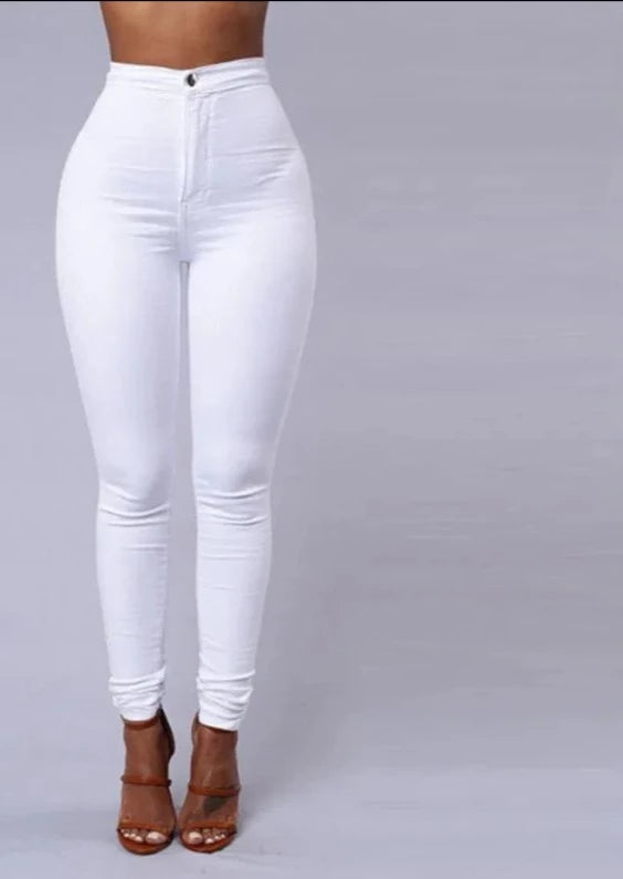 Jean taille haute pour femme Delio