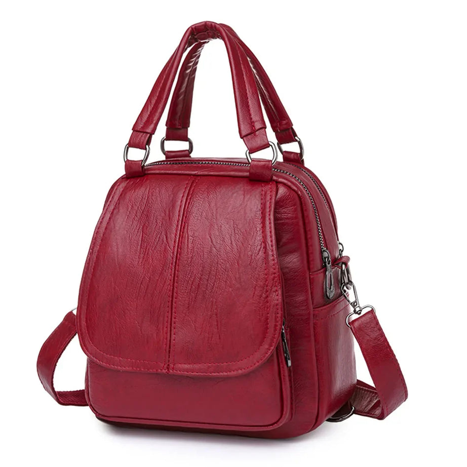 Sac à dos et à main femme cuir chic