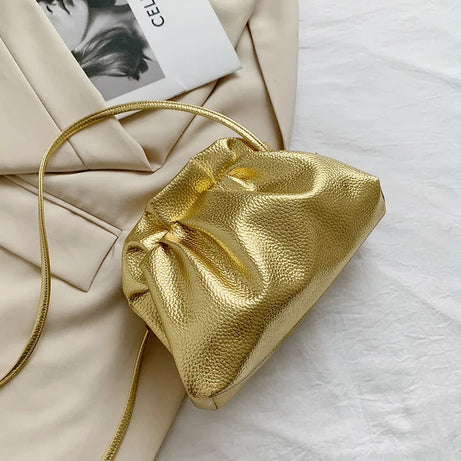 Sac à main doré cérémonie