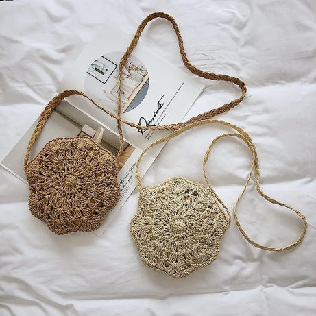 Petit sac à main osier