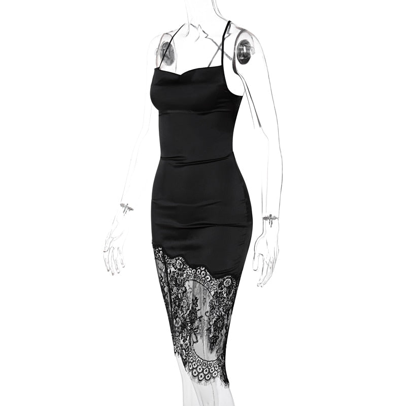 Horiana – Sommer-Abendkleid aus Spitze für Damen
