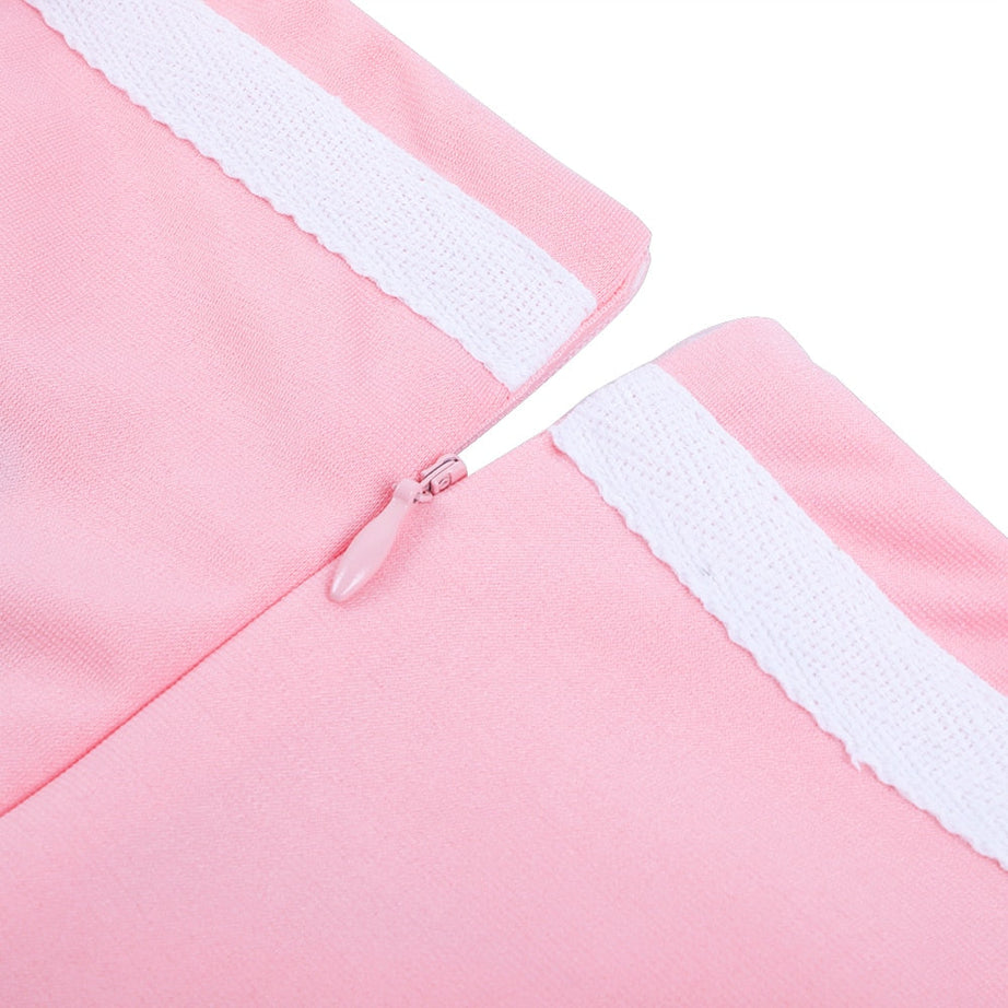 Robe vintage Rose à Pois