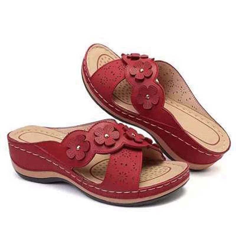Sandales ouvertes de style romain pour femmes - DOM