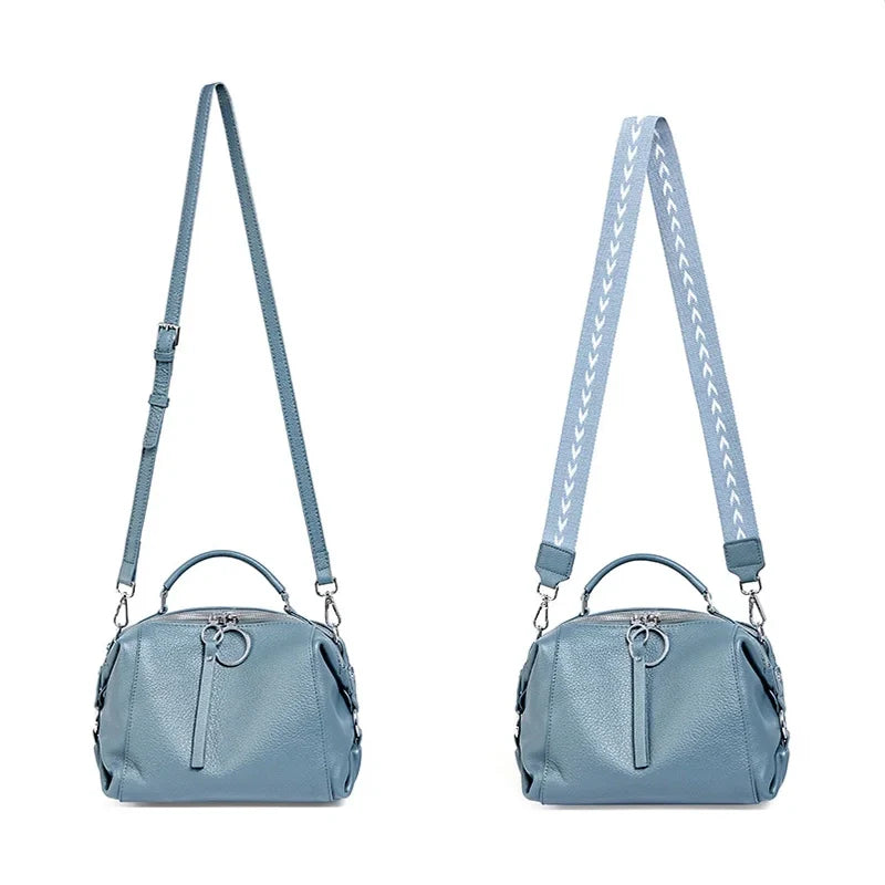Petit sac à main cuir souple