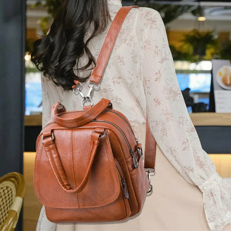 Sac à dos et à main femme cuir chic