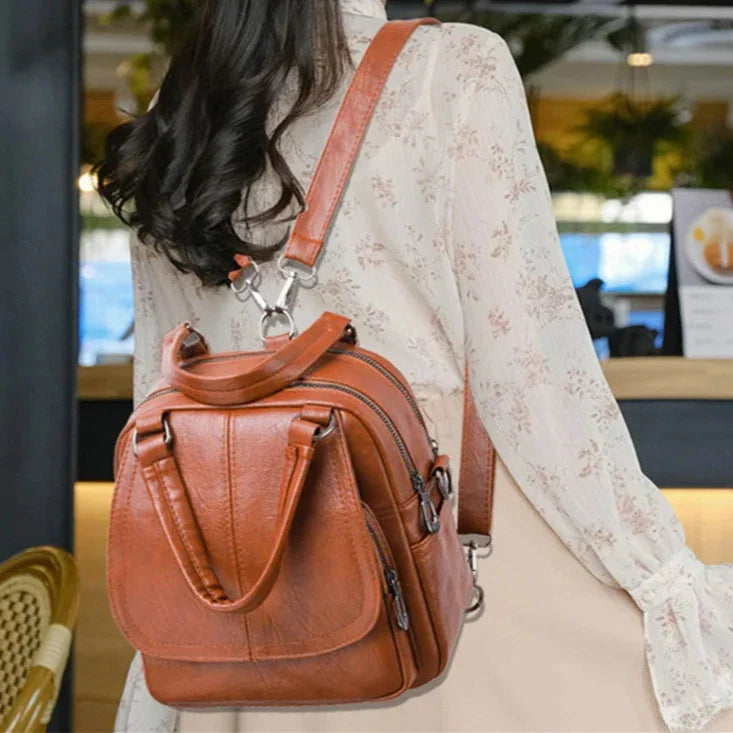 Sac à dos et à main femme cuir chic