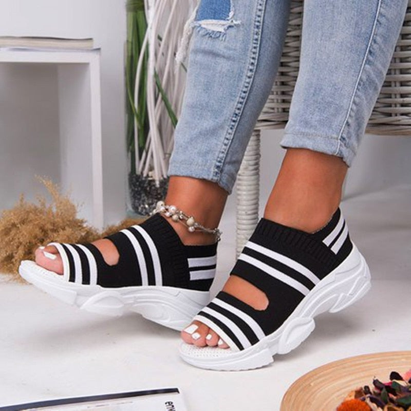 Sandales à Talons Hauts et Plateforme pour Femme - Clippy