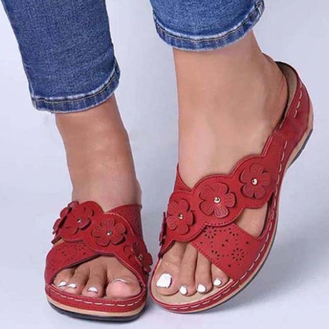 Sandales ouvertes de style romain pour femmes - DOM