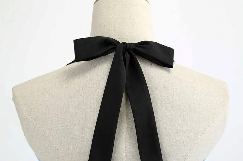 Robe vintage Crayon  Rose à Petits Pois Blancs