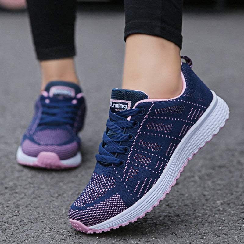 Atmungsaktive Mesh-Flachschuhe für Damen – Karty