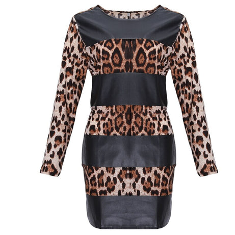 Thérèse – Leoparden-Abendkleid