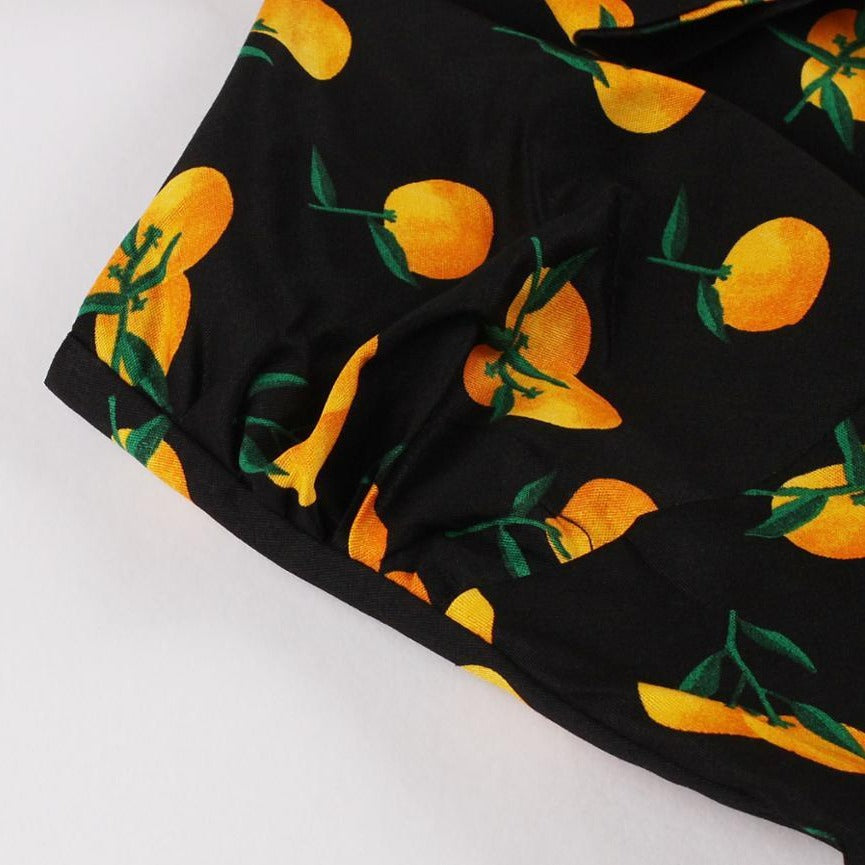 Robe vintage Pêches