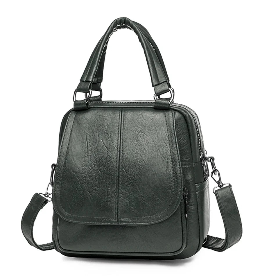 Sac à dos et à main femme cuir chic