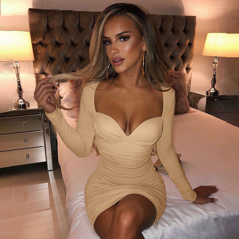 Sexy Langarm-Abendkleid für Damen – Pila