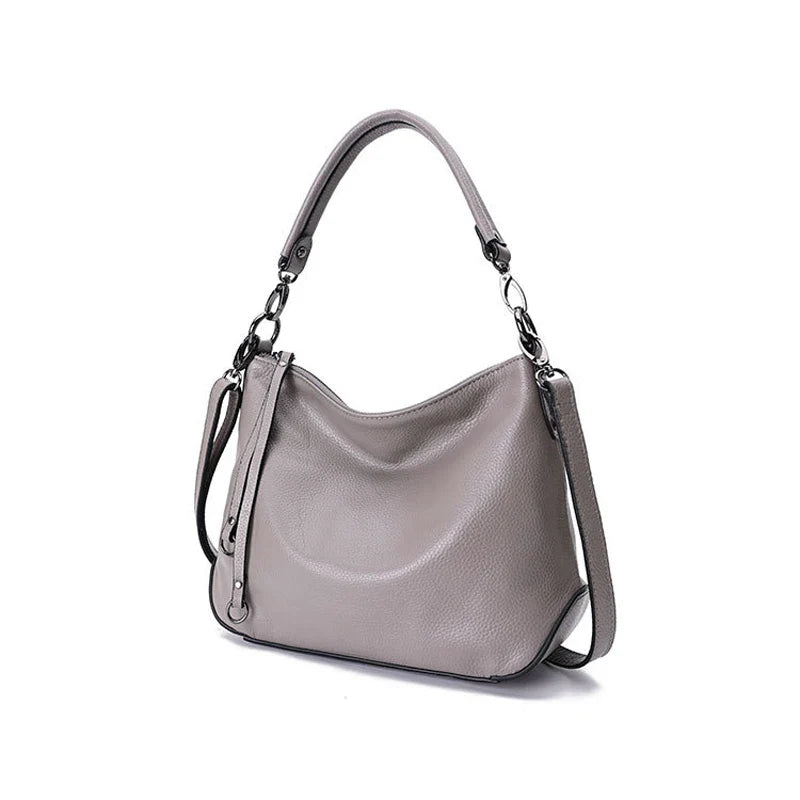Sac à main cuir souple avec bandoulière