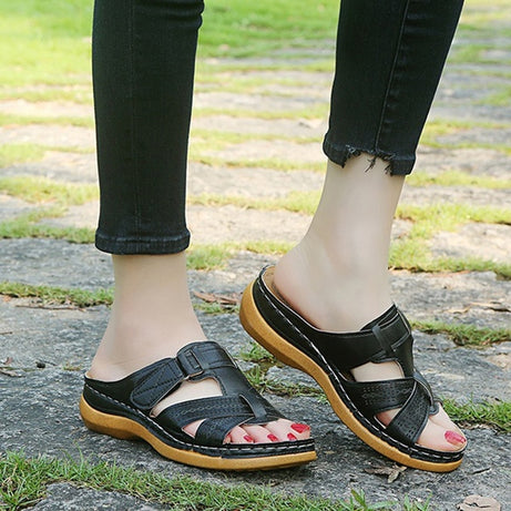 Sandales à Talons Bas pour Femme - Almak
